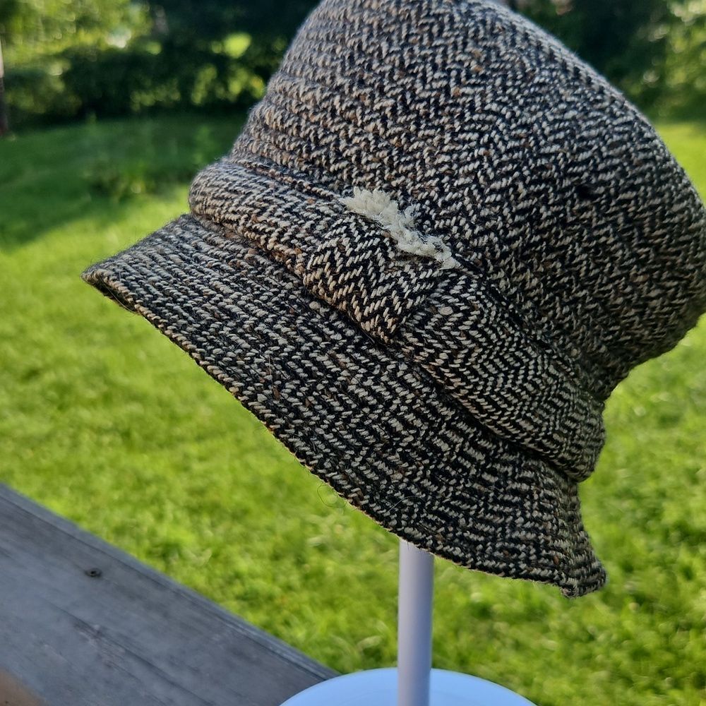 Vintage David Hanna & Sons Donegal Tweed Bucket Hat
